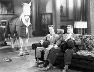 Laurel & Hardy - Die Teufelsbrder - Szene